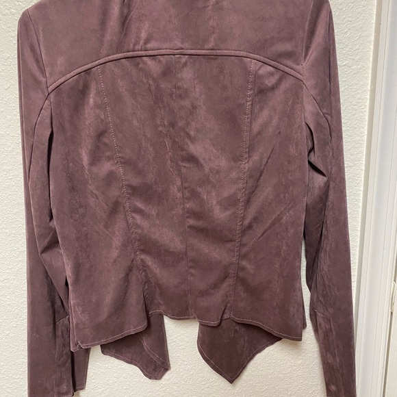 Women's Suede Faux Drape Jacket - kut from the Kloth small - Picture 6 of 8